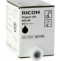 Ricoh Tusz JP-40 HQ-40 817225 Black 893188, 600ml, Tusze oryginalne, Materiały eksploatacyjne