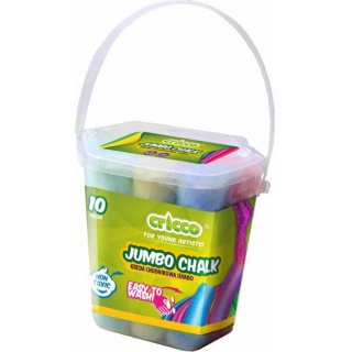 KREDA KOLOROWA JUMBO CRICCO 10 SZT. WIADERKO, Podkategoria, Kategoria