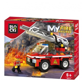 KLOCKI BLOCKI MY FIRE WÓZ STRAŻACKI Z PODNOŚNIKIEM, Podkategoria, Kategoria