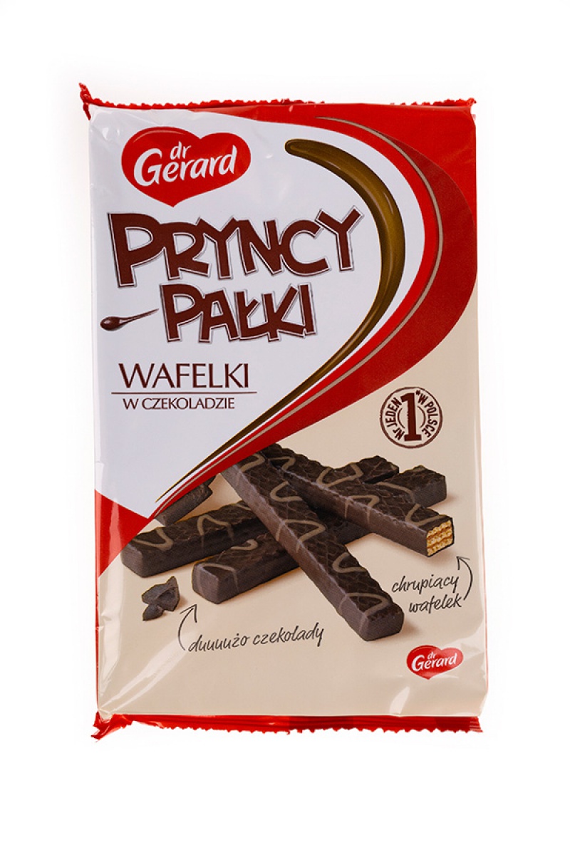 Wafle PRYNCYPAŁKI GERARD, w czekoladzie, 235g, Wafle, Artykuły spożywcze