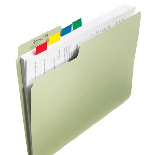 Zakładki indeksujące Post-it® (680-P5), zestaw promocyjny, 25,4x43,2mm, 3x50 + 2x50 GRATIS, mix kolorów, Zakładki indeksujące, Papier i etykiety