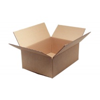 Packing box OFFICE PRODUCTS, closed, flap box: 220x140x90mm, gray