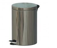 Trash can ALDA FREEDOM FRESH, 12l, stainless steel, silver shine