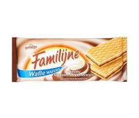 Wafle FAMILIJNE JUTRZENKA, śmietankowo-kakaowe, 180g (SP-000480), Promocje, ~ Nagrody