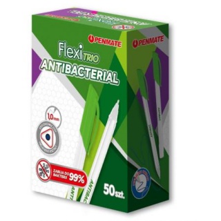 PENMATE DŁUGOPIS FLEXI TRIO JET ANTIBACTERIAL NIEB, Podkategoria, Kategoria