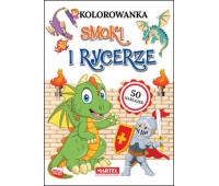 KOLOROWANKA SMOKI I RYCERZE Z NAKLEJKAMI, Podkategoria, Kategoria