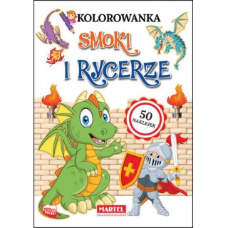 KOLOROWANKA SMOKI I RYCERZE Z NAKLEJKAMI, Podkategoria, Kategoria