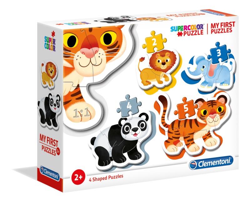 PZL 2-3-4-5 MOJE PIERWSZE PUZZLE DZIKIE ZWIERZĘTA, Podkategoria, Kategoria