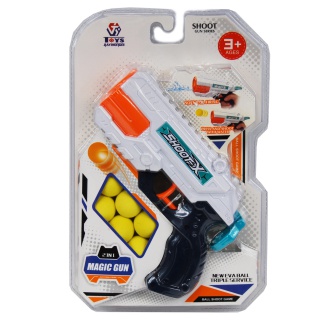 PISTOLET 2 W 1 PILECZKI I WODA 20CM 648-32, Podkategoria, Kategoria