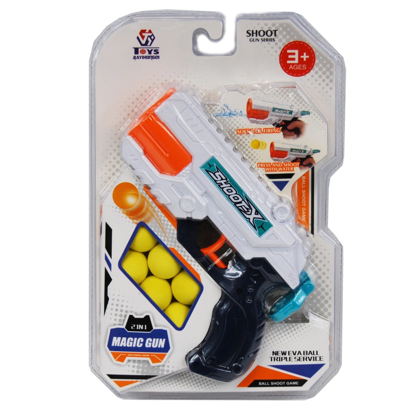 PISTOLET 2 W 1 PILECZKI I WODA 20CM 648-32, Podkategoria, Kategoria