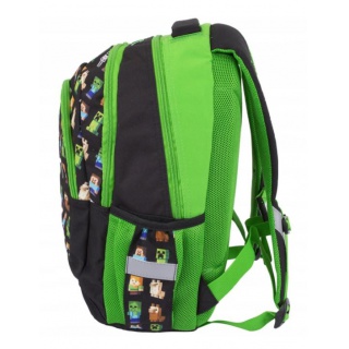 PLECAK SZKOLNY AB330 MINECRAFT MULTI CHARACTERS, Plecaki, Tekstylia