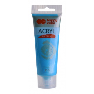 FARBA AKRYLOWA 75ML HAPPY KOLOR NIEB.PERŁ.METAL., Podkategoria, Kategoria