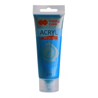 FARBA AKRYLOWA 75ML HAPPY KOLOR GRANATOWA METALIK, Podkategoria, Kategoria