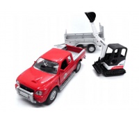 AUTO Z PRZYCZEPĄ Z KOPARKĄ 13+9CM 0794, Podkategoria, Kategoria