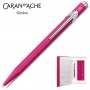 Zestaw upominkowy Caran d&rsquo;Ache, długopis 849 M + notes, r&oacute;żowy, Długopisy, Artykuły do pisania i korygowania