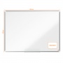 Porcelain blackboard Nobo Premium Plus, 1200 x 900mm, aluminum frame, white