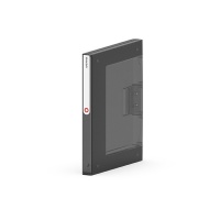 Folder NEW BINDER MOXOM, plastikowy, A4/25mm, transparentny ciemny