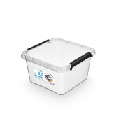 Storage container ORPLAST Simple Box, 9 l, (290 x 290 x 165mm), transparent