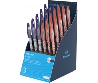 Display piór kulkowych SCHNEIDER Voyage, M, 30 szt., mix kolorów, Pióra, Artykuły do pisania i korygowania