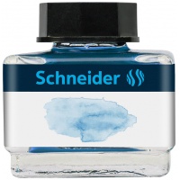 Atrament do piór SCHNEIDER, 15 ml, ice blue / błękitny, Pióra, Artykuły do pisania i korygowania