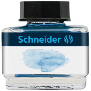 Atrament do piór SCHNEIDER, 15 ml, ice blue / błękitny, Pióra, Artykuły do pisania i korygowania
