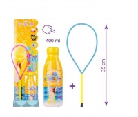 ZESTAW &ndash; OBRĘCZ DO BANIEK MYDLANYCH + PŁYN 400 ml, Bańki i akcesoria do baniek, Zabawki