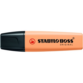 ZAKREŚLACZ STABILO BOSS PASTEL PALE ORANGE, Zakreślacze, Art. do pisania i korygowania