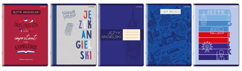 ZESZYT A5 60K.KRATKA M-MIX J.ANGIELSKI /10/, Podkategoria, Kategoria