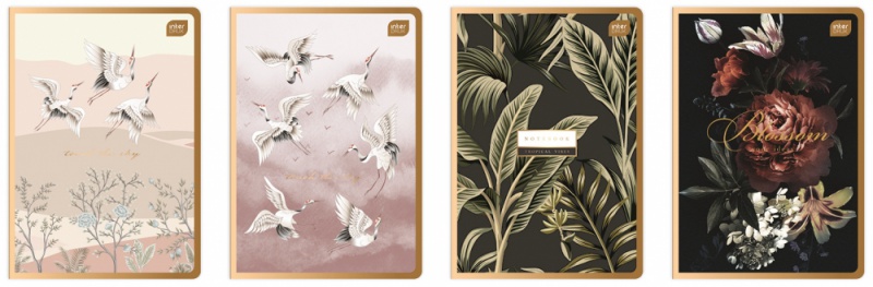 ZESZYT A5 80K.KRATKA METALLIC SATIN GOLD /10/, Podkategoria, Kategoria