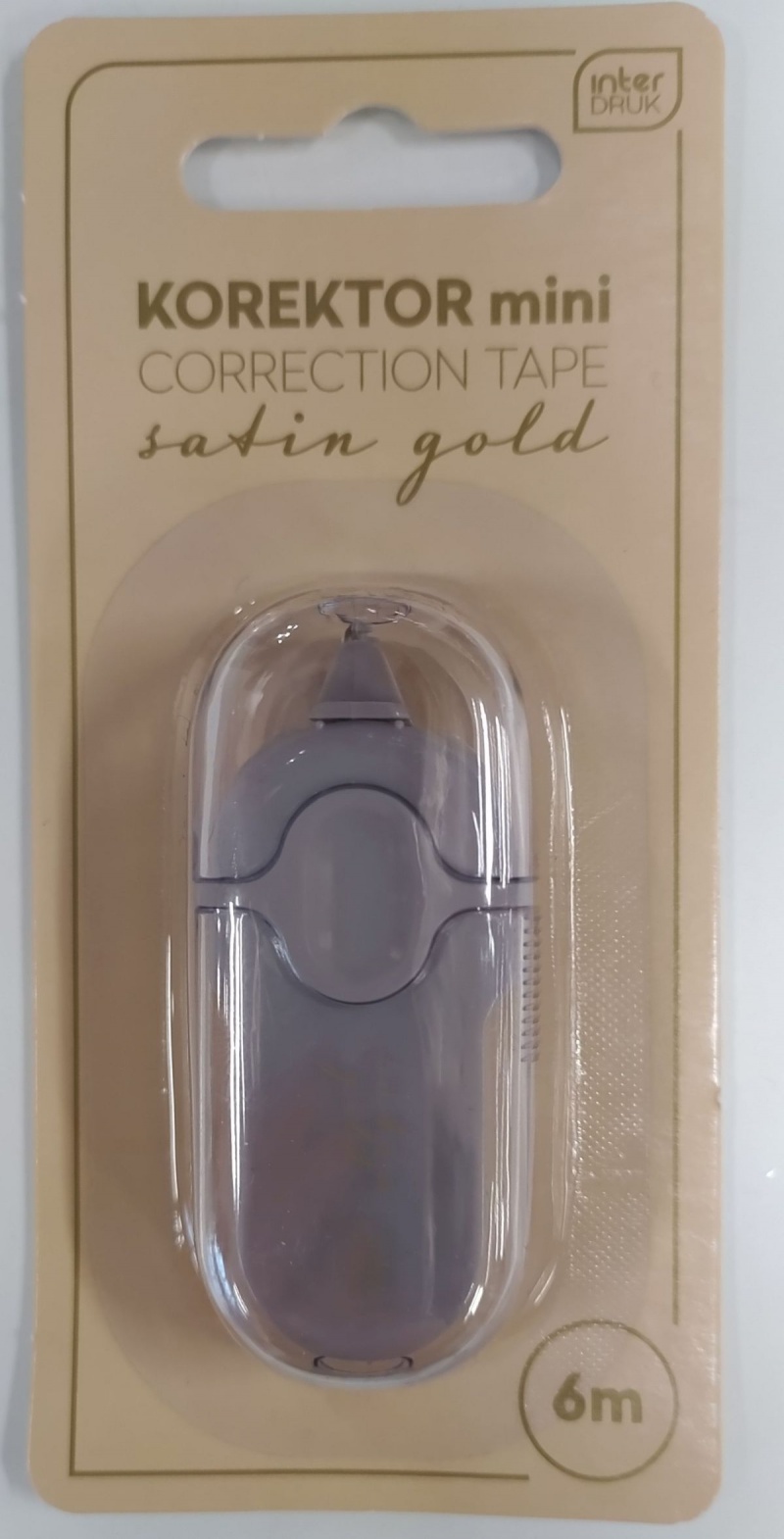 INT KOREKTOR W TAŚMIE MINI SATIN GOLD, Podkategoria, Kategoria