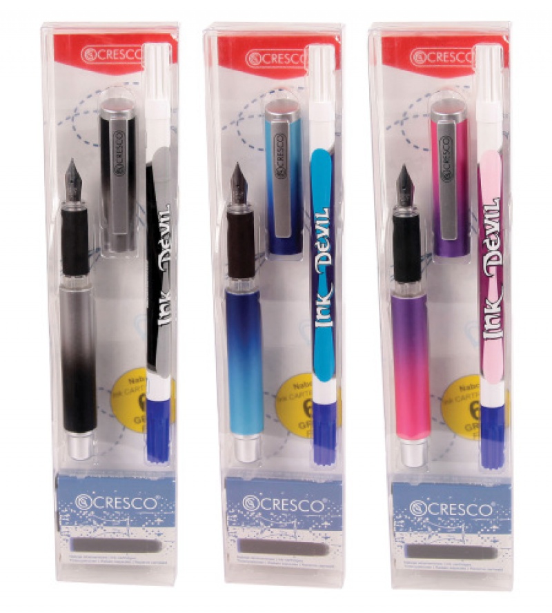 PIÓRO + WYMAZYWACZ GO PEN RAINBOW + NABOJE 6SZT., Podkategoria, Kategoria
