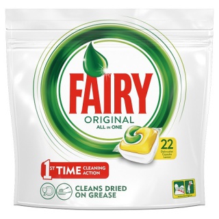 FAIRY TABLETKI DO ZMYWARKI ALL IN ONE LEMON /22/, Podkategoria, Kategoria