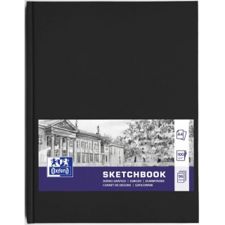 SZKICOWNIK OXFORD ART A4 96K.100GR.CZARNY, Podkategoria, Kategoria