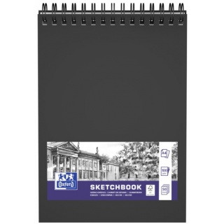 SZKICOWNIK OXFORD ART A4 50K.100GR.CZARNY, Podkategoria, Kategoria