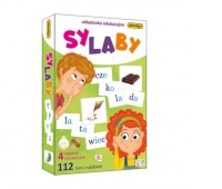 SYLABY - UKŁADANKA EDUKACYJNA, Edukacyjne, Gry