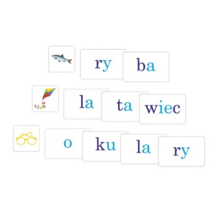 SYLABY - UKŁADANKA EDUKACYJNA, Edukacyjne, Gry