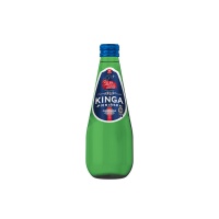 Woda mineralna KINGA PIENIŃSKA, gazowana, butelka szklana zielona 0,33l, Woda, Artykuły spożywcze
