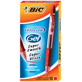 DŁUGOPIS VELOCITY GEL CLIC CZERWONY, Podkategoria, Kategoria
