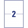 Etykiety wysyłkowe odporne na zmiany pogodowe Avery Zweckform; A4, 25 ark./op., 199,6 x 143,5 mm, białe, Etykiety na paczki i przesyłki, Papier i etykiety