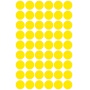 Kolorowe kółka do zaznaczania Avery Zweckform; 270 etyk./op., Ø12 mm, żółte, Kółka do zaznaczania, Papier i etykiety