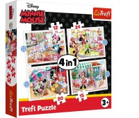 PUZZLE 4w1 (12,15,20,24) - Minnie z przyjaciółmi, Podkategoria, Kategoria