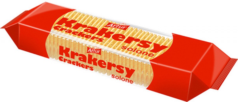 Krakersy DR GERARD SOLONE, 175g., Ciastka, Artykuły spożywcze