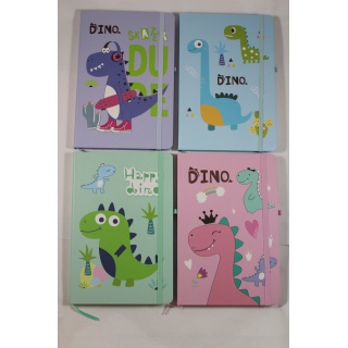 NOTES A5 80K.DINO 3783-59L, Notesy szkolne, Zeszyty i bloki