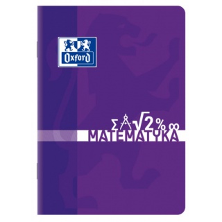 ZESZYT A4 60K.KRATKA OXFORD MATEMATYKA 5szt., Podkategoria, Kategoria