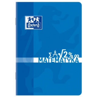 ZESZYT A4 60K.KRATKA OXFORD MATEMATYKA 5szt., Podkategoria, Kategoria