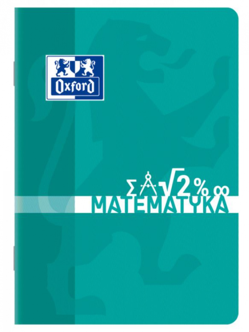 ZESZYT A4 60K.KRATKA OXFORD MATEMATYKA 5szt., Podkategoria, Kategoria
