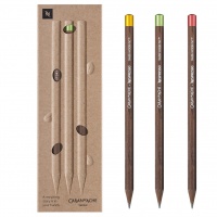 Ołówki Nespresso Swiss Wood 3szt, Ołówki, Artykuły do pisania i korygowania