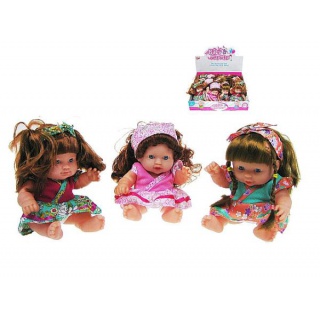LALKA 20CM W UBRANKU LETNIM 3 RODZ.565-E, Podkategoria, Kategoria
