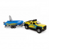 AUTO Z ŁODZIĄ 29CM ŚWIATŁO DŹWIĘK, Podkategoria, Kategoria