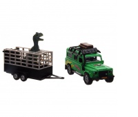 LAND ROVER PRZYCZEPĄ Z DINOZAUREM NAPĘD METAL, Podkategoria, Kategoria